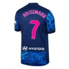 Officiële Voetbalshirt + Korte Broek Atlético Madrid Griezmann 7 Derde 2024-25 - Kids